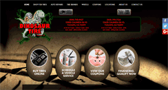 Desktop Screenshot of dinosaurtireinc.com